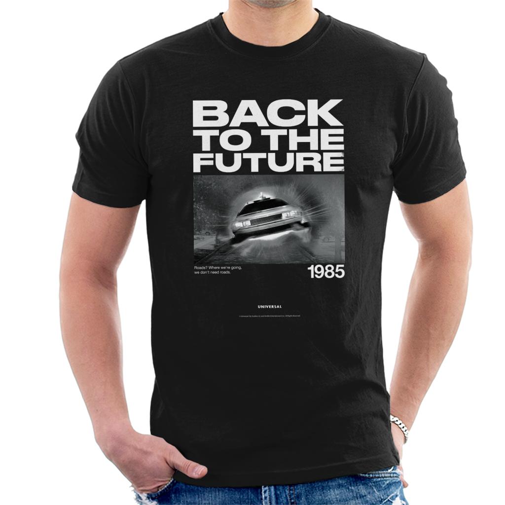 Back to the Future 1985 We Dont Need Roads Men's T-Shirt product image 1