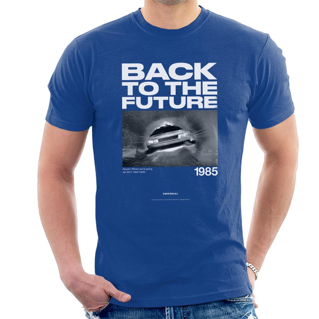 Back to the Future 1985 We Dont Need Roads Men's T-Shirt product image 4