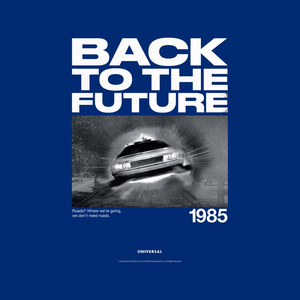 Back to the Future 1985 We Dont Need Roads Men's T-Shirt product image 5