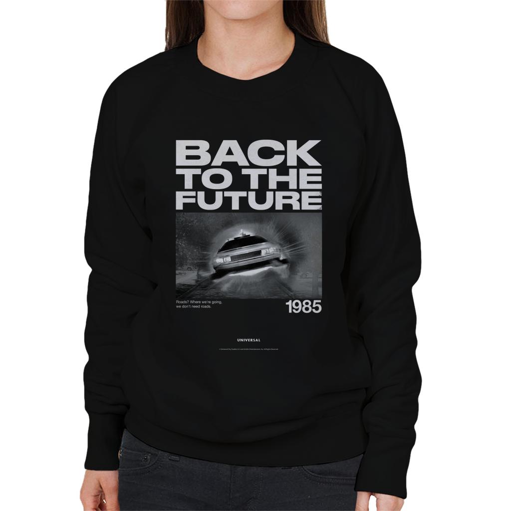 Back to the Future 1985 We Dont Need Roads Women's product image 1