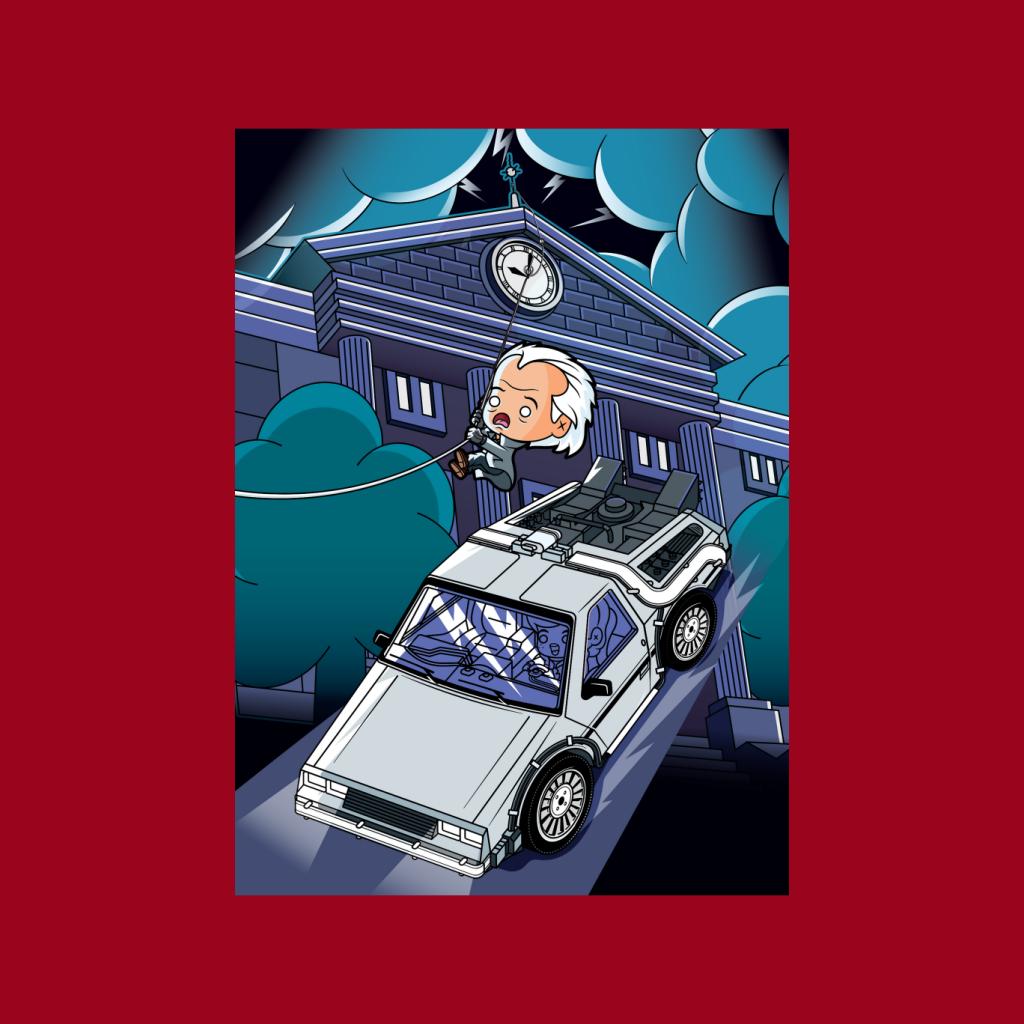 Back to the Future 1985 Doc Escape Kawaii Men's Sweatshirt product image 5