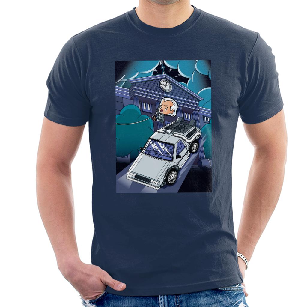 Back to the Future 1985 Doc Escape Kawaii Men's T-Shirt product image 1