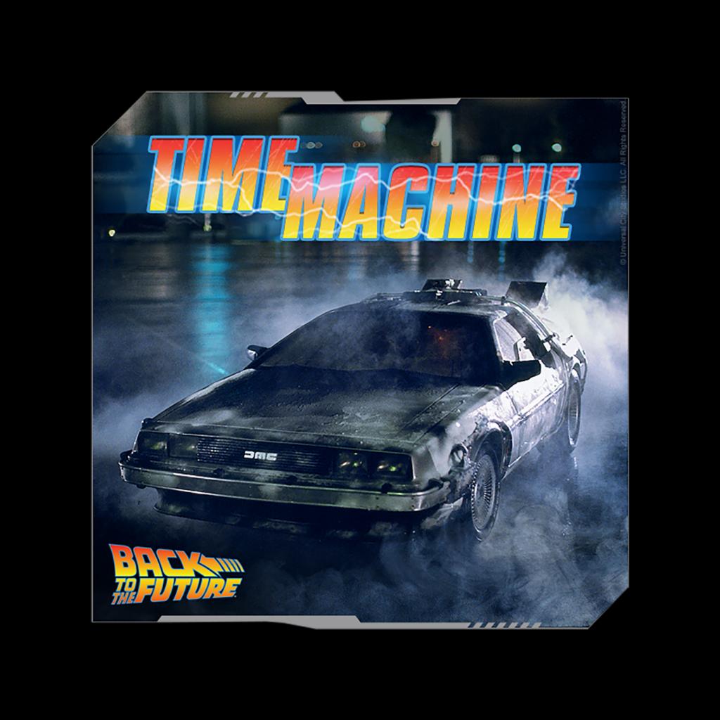 Back to the Future Time Machine Lightning Logo Women's product image 2