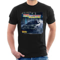 Back to the Future Time Machine Lightning Logo Men's T-Shirt product image 1