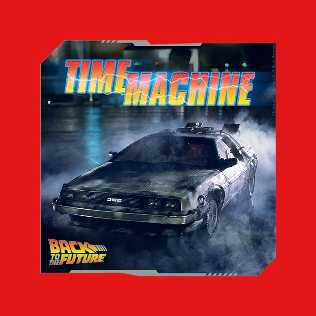 Back to the Future Time Machine Lightning Logo Men's product image 5