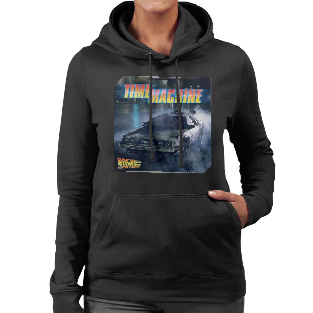 Back to the Future Time Machine Lightning Logo Women's product image 1