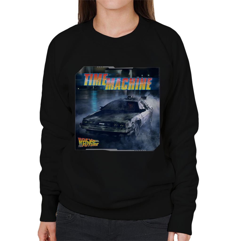 Back to the Future Time Machine Lightning Logo Women's product image 1