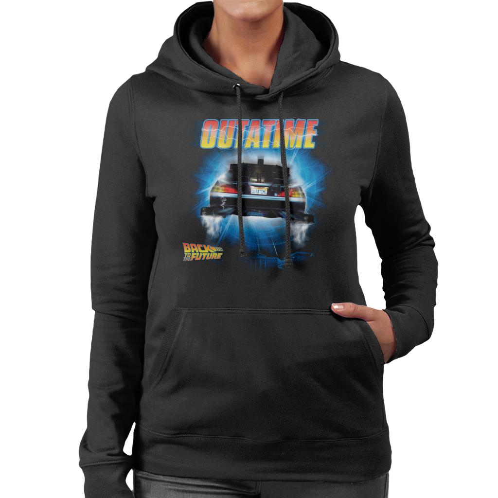 Back to the Future Outa Time Women's Hooded Sweatshirt product image 1