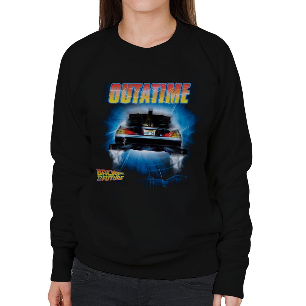 Back to the Future Outa Time Women's Sweatshirt product image 1