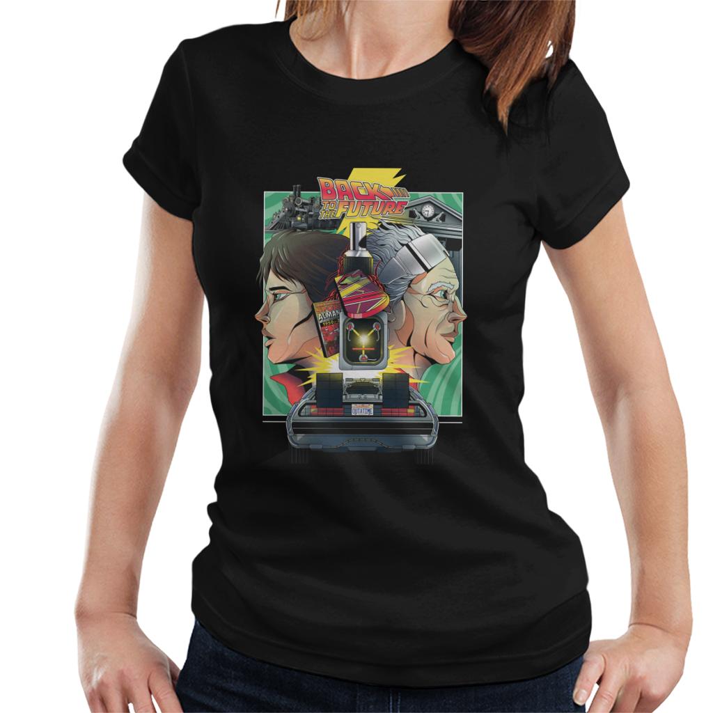 Back to the Future Doc Vs Marty Women's T-Shirt product image 1