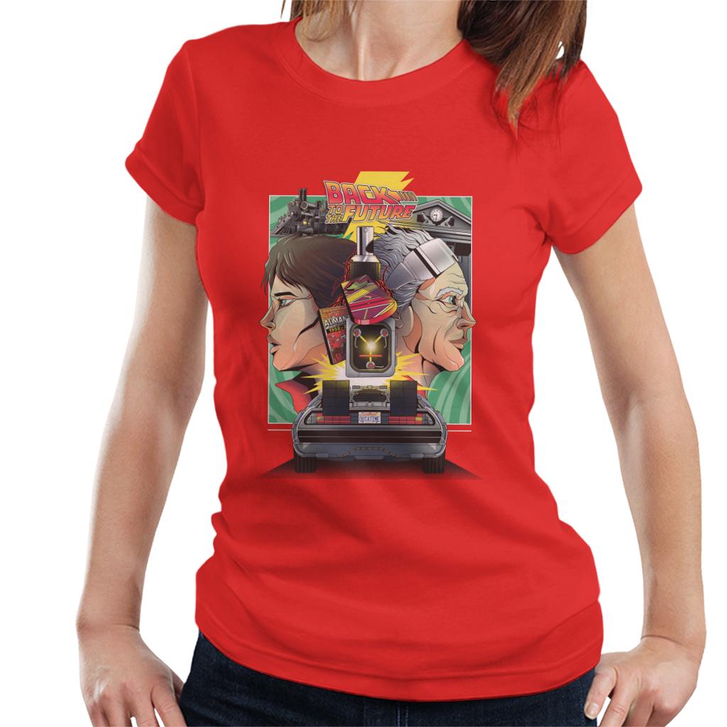 Back to the Future Doc Vs Marty Women's T-Shirt product image 4