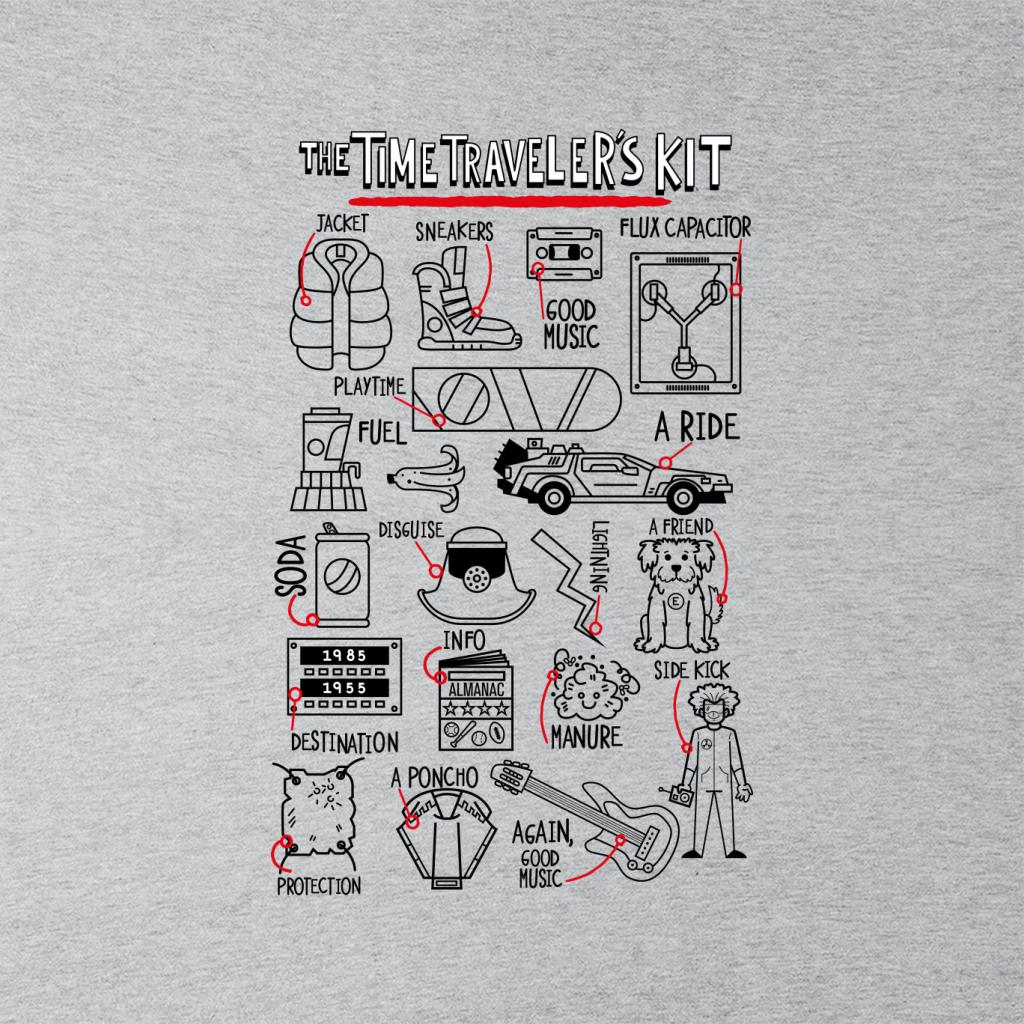 Back to the Future Time Travelers Kit Men's T-Shirt product image 2