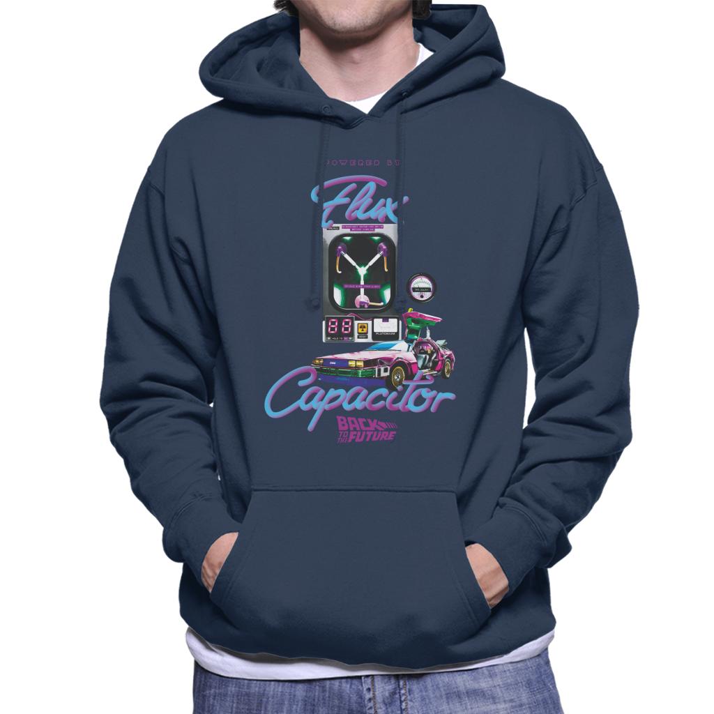Back to the Future Flux Capacitor 3D Men's Hooded Sweatshirt product image 4