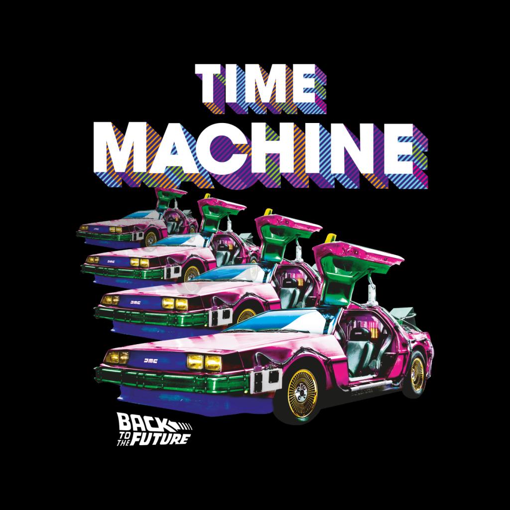 Back to the Future Time Machine Delorean Fade Women's product image 2