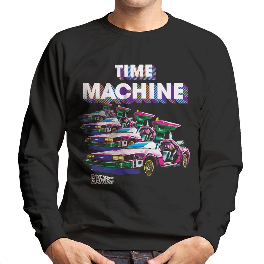 Back to the Future Time Machine Delorean Fade Men's product image 1