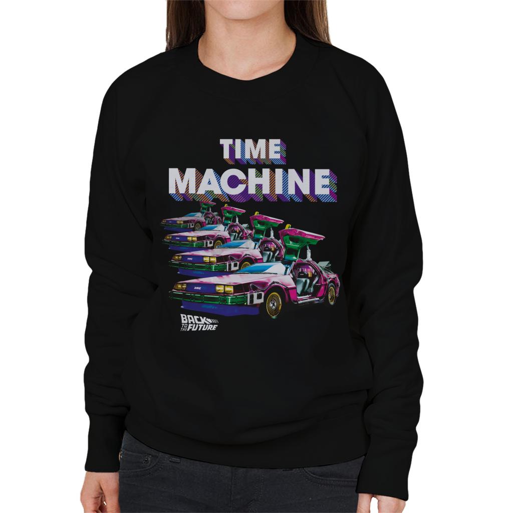 Back to the Future Time Machine Delorean Fade Women's product image 1