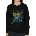 Back to the Future Delorean Outline Countdown Women's product image 1
