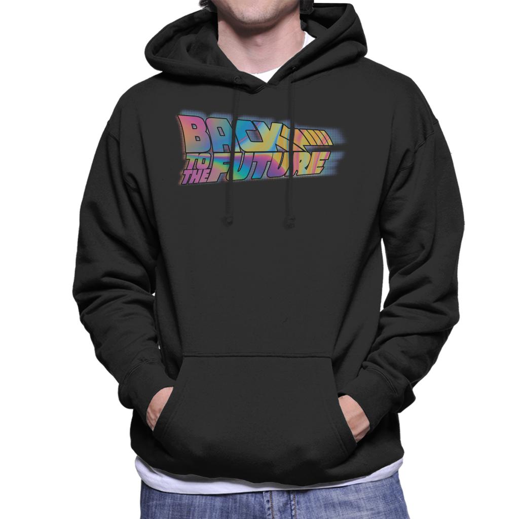 Back to the Future Mist Gradient Logo Men's Hooded product image 1