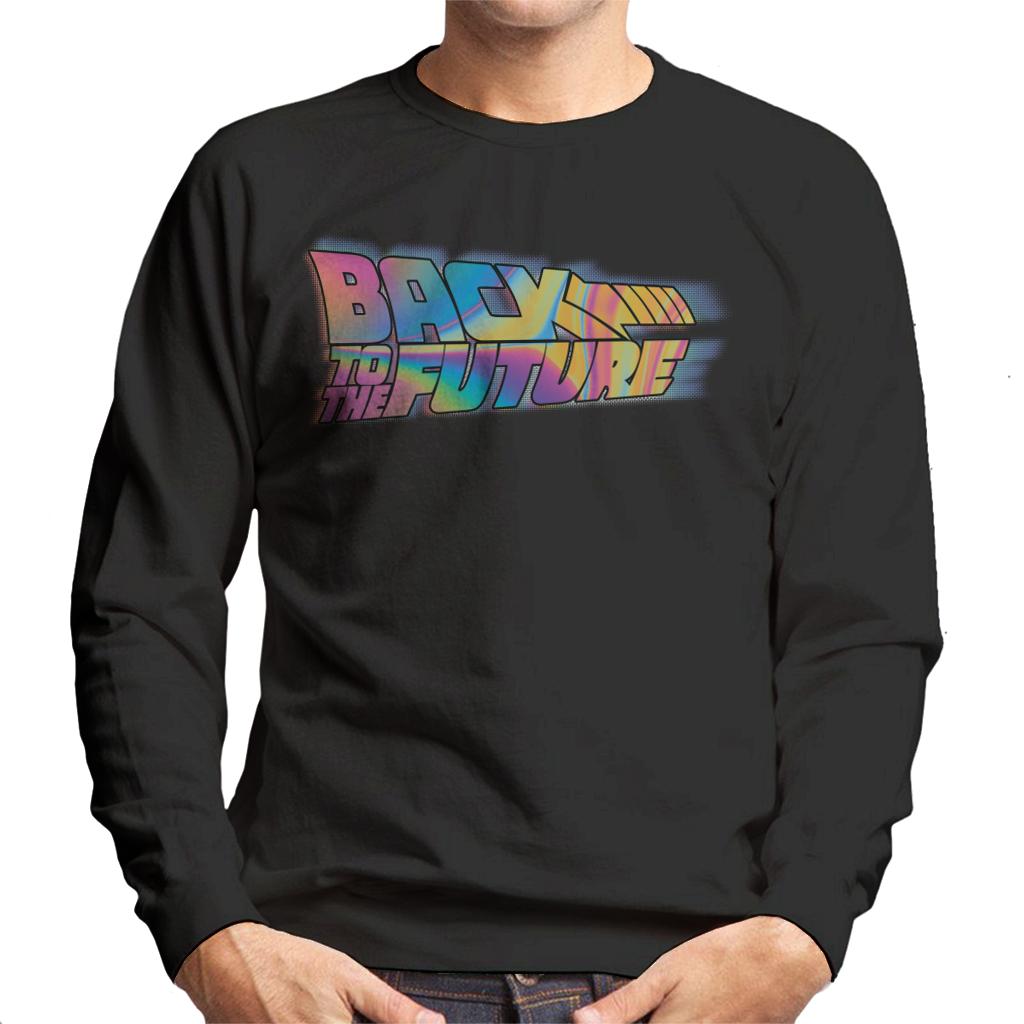 Back to the Future Mist Gradient Logo Men's Sweatshirt product image 1
