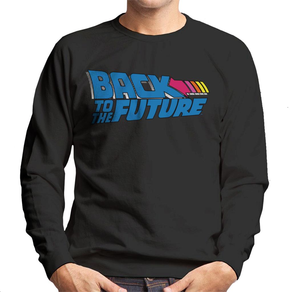 Back to the Future Stripped Arrow Men's Sweatshirt product image 1