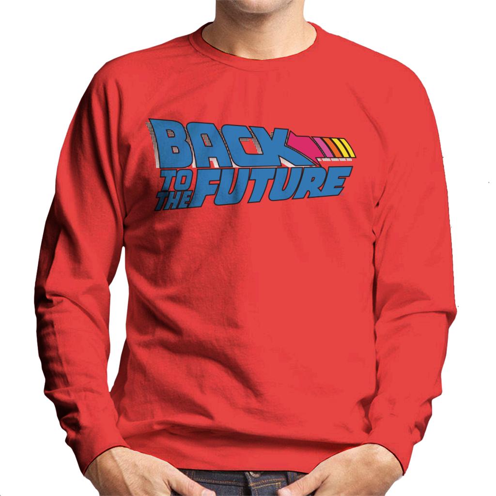 Back to the Future Stripped Arrow Men's Sweatshirt product image 4