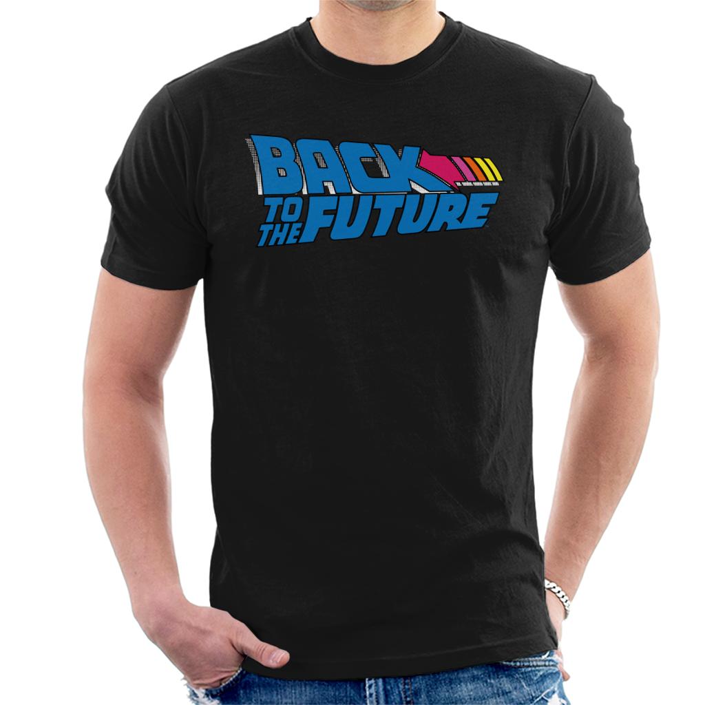 Back to the Future Stripped Arrow Men's T-Shirt product image 1