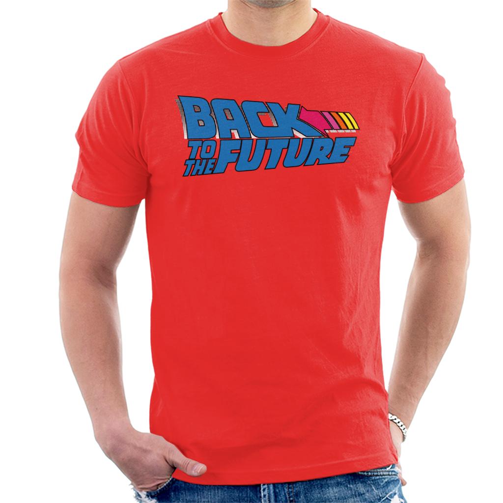 Back to the Future Stripped Arrow Men's T-Shirt product image 4