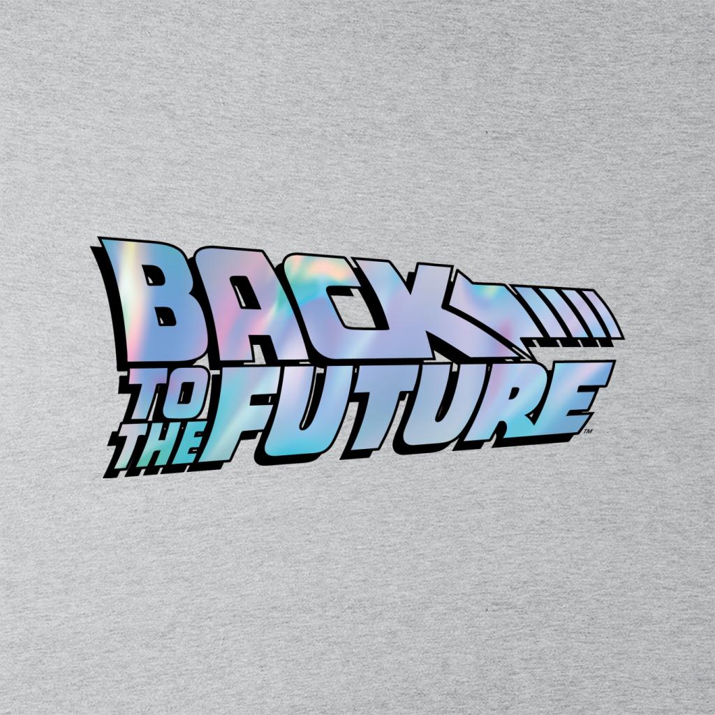 Back to the Future Pink Gradient Logo Men's T-Shirt product image 2
