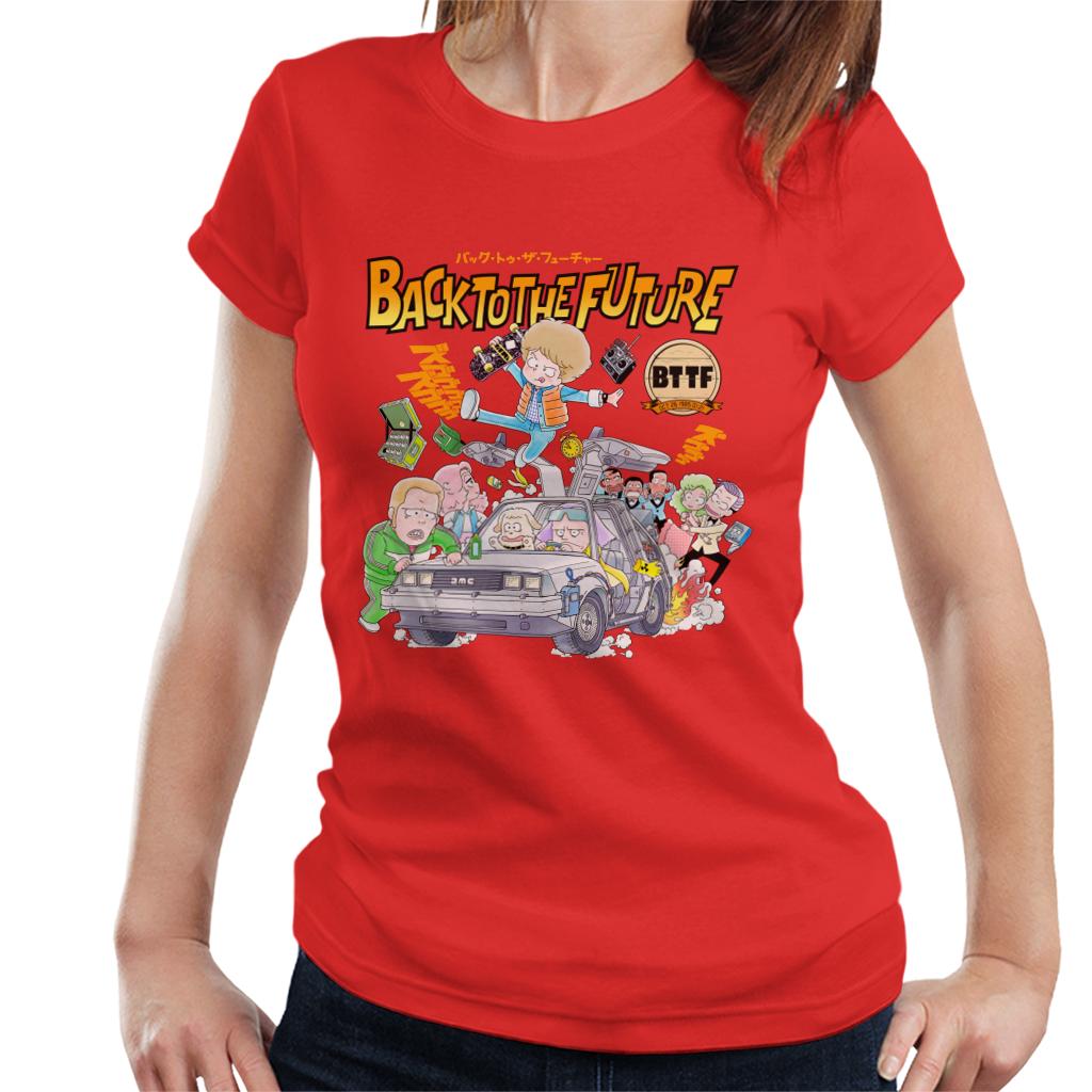 Back To The Future Comic Kanji Women's T-Shirt product image 4