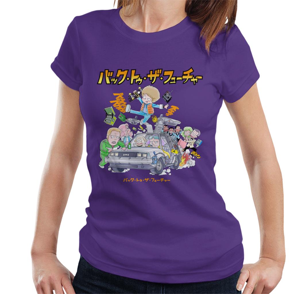 Back To The Future Characters Kanji Women's T-Shirt product image 4