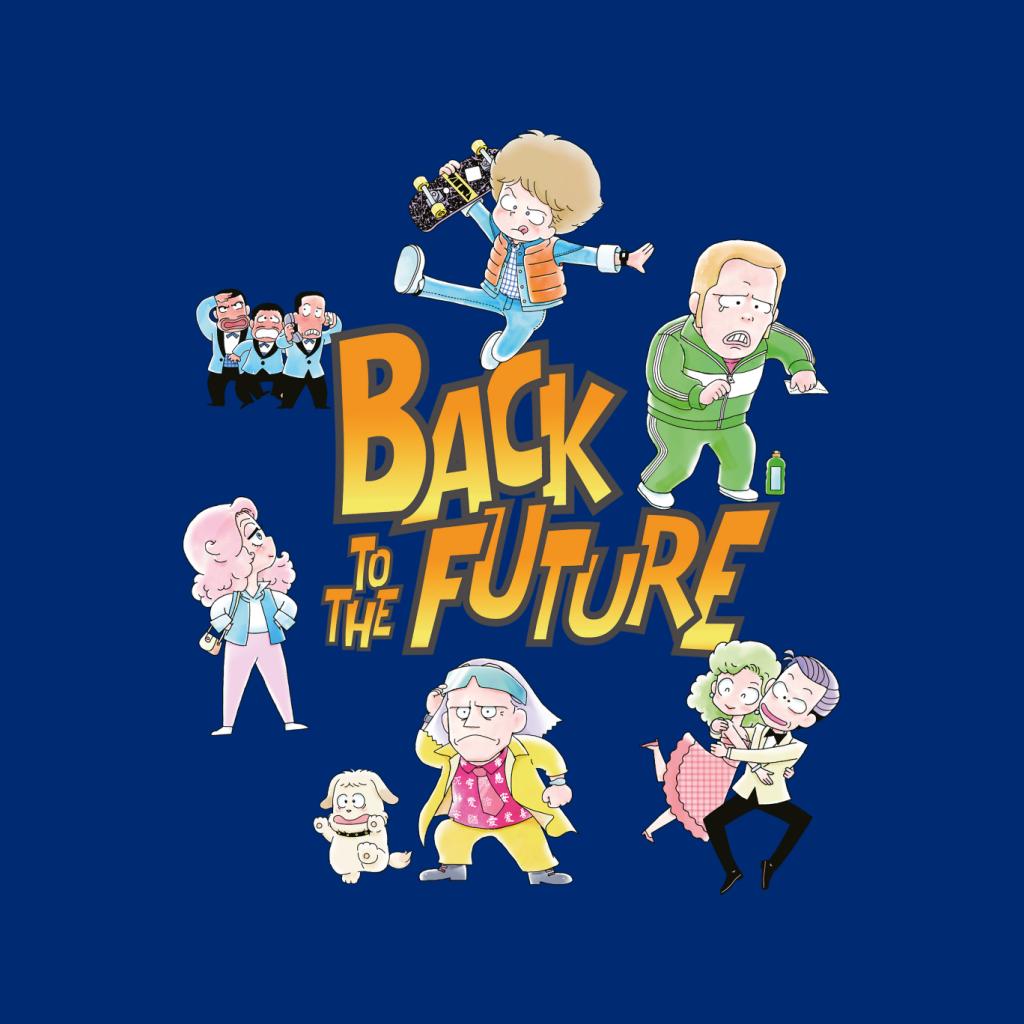 Back To The Future Chibi Cartoon Women's Hooded Sweatshirt product image 5