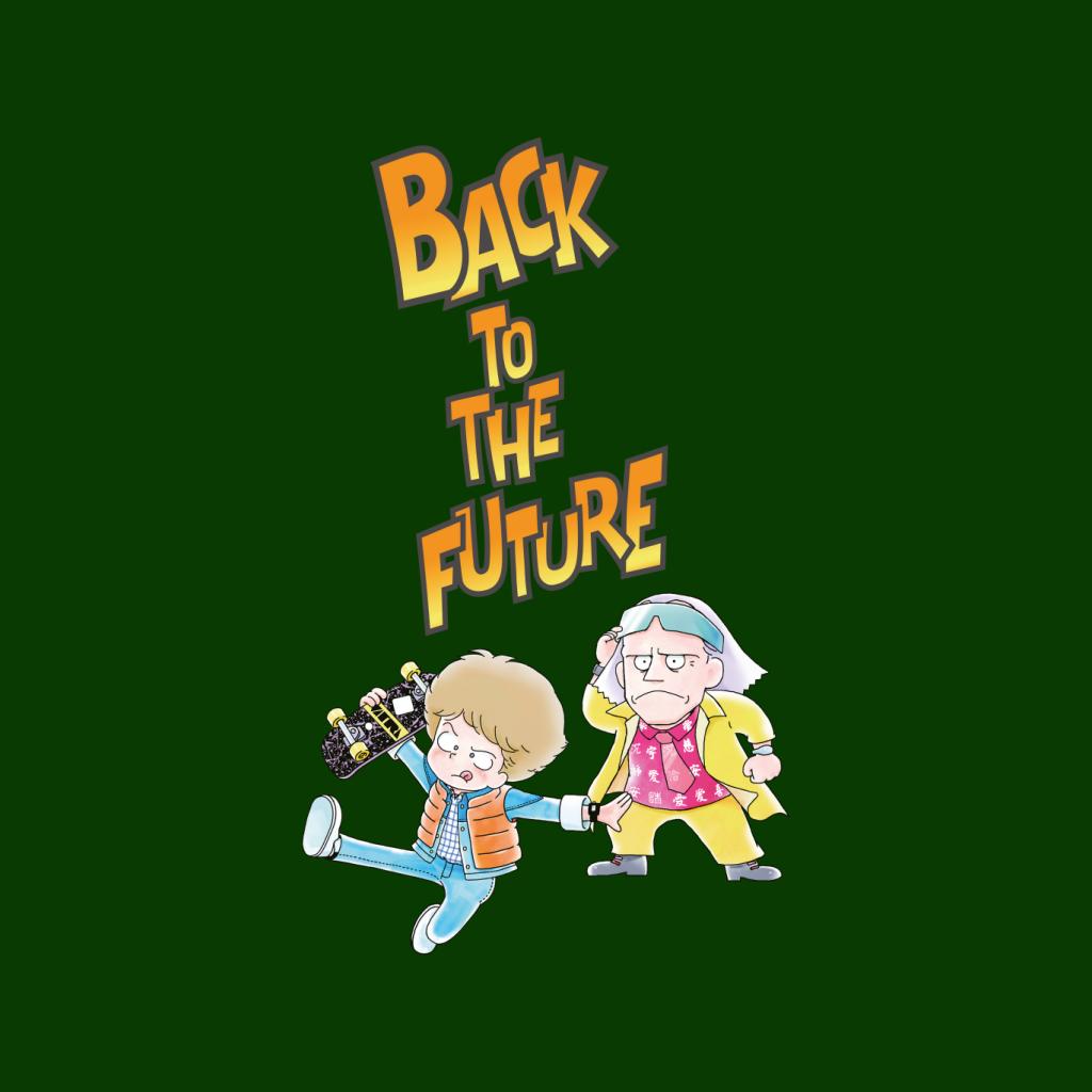 Back To The Future Marty And Doc Chibi Women's Sweatshirt product image 5