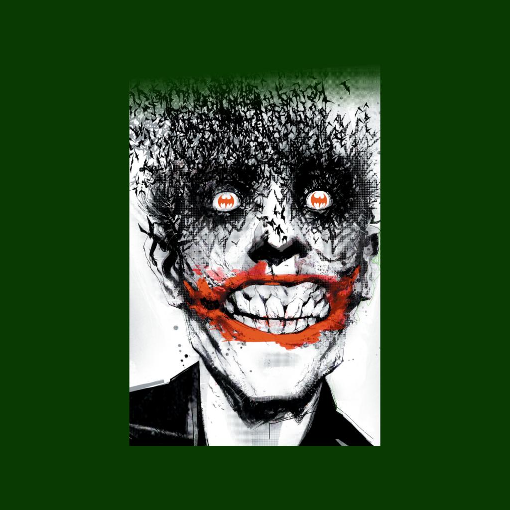 Batman Halloween Joker Face Made Of Bats Men's Sweatshirt product image 5