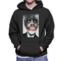 Batman Halloween Joker Face Made Of Bats Men's Hooded product image 1