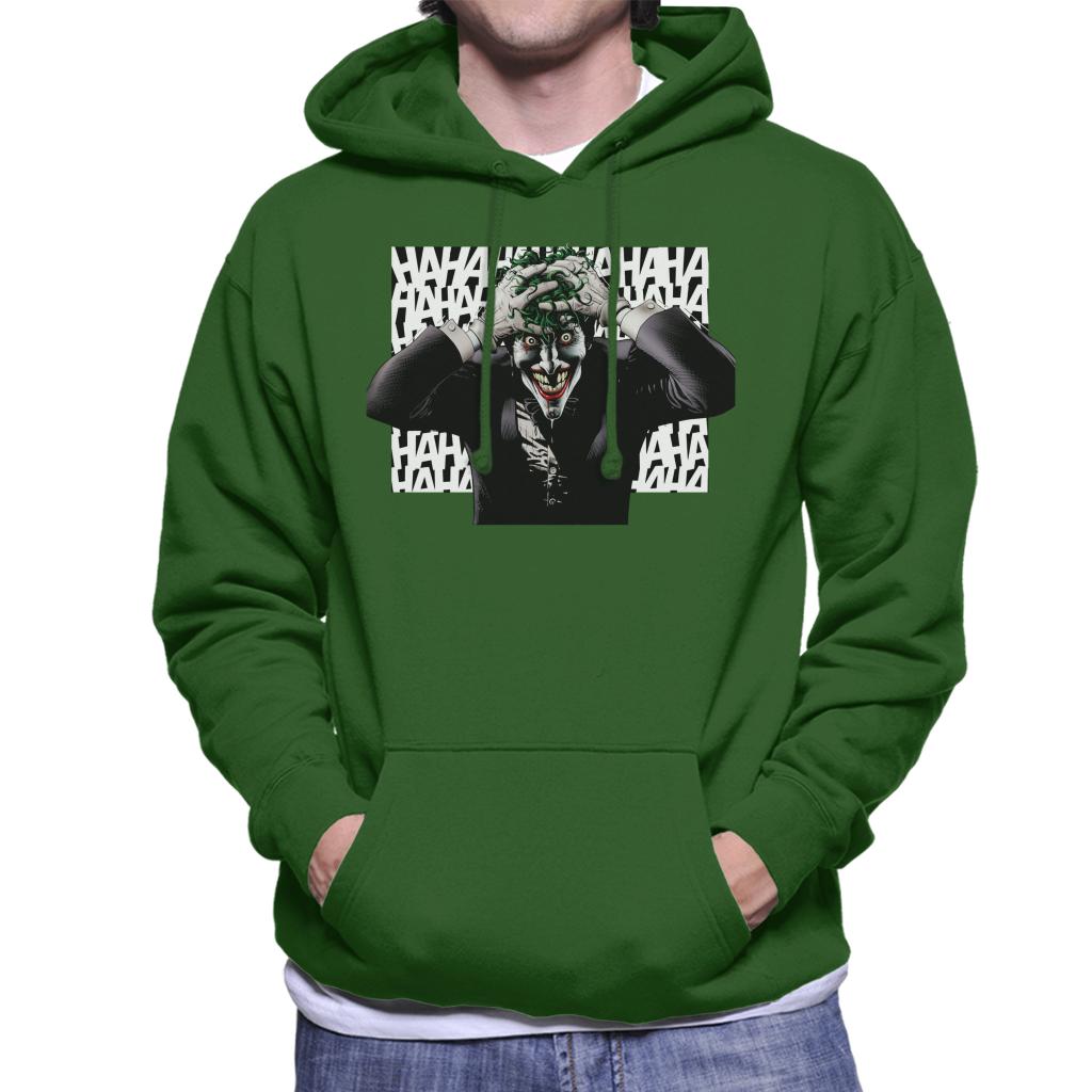Batman Halloween Joker Hahaha Men's Hooded Sweatshirt product image 4