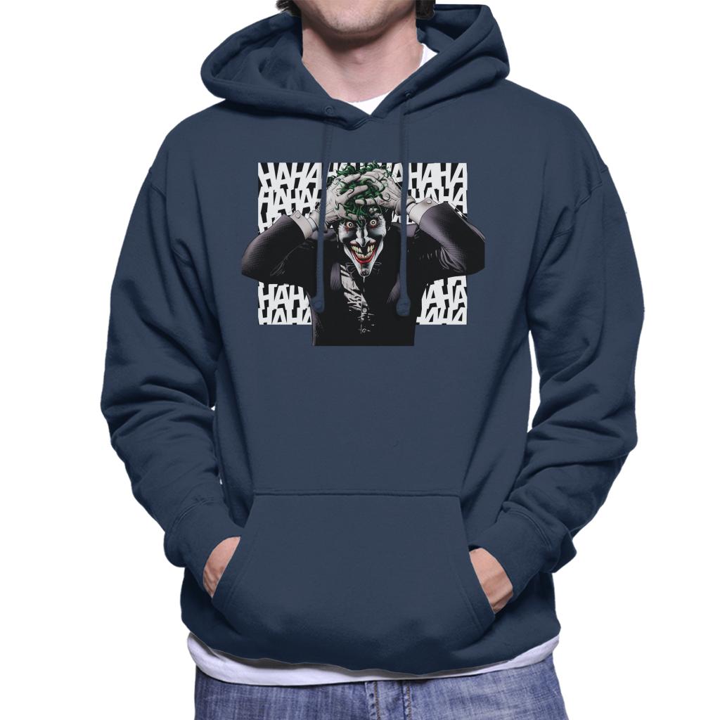 Batman Halloween Joker Hahaha Men's Hooded Sweatshirt product image 1