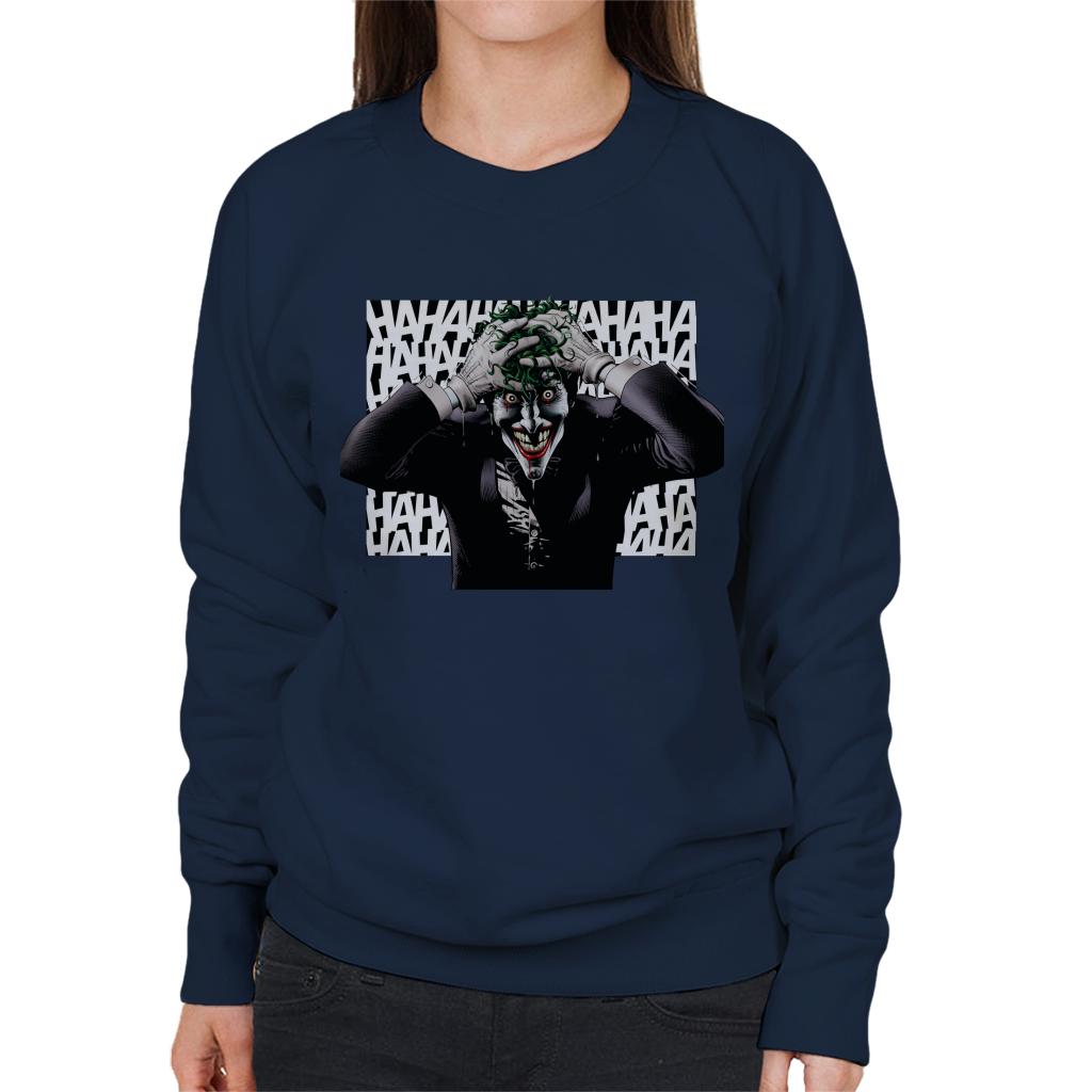 Batman Halloween Joker Hahaha Women's Sweatshirt product image 1