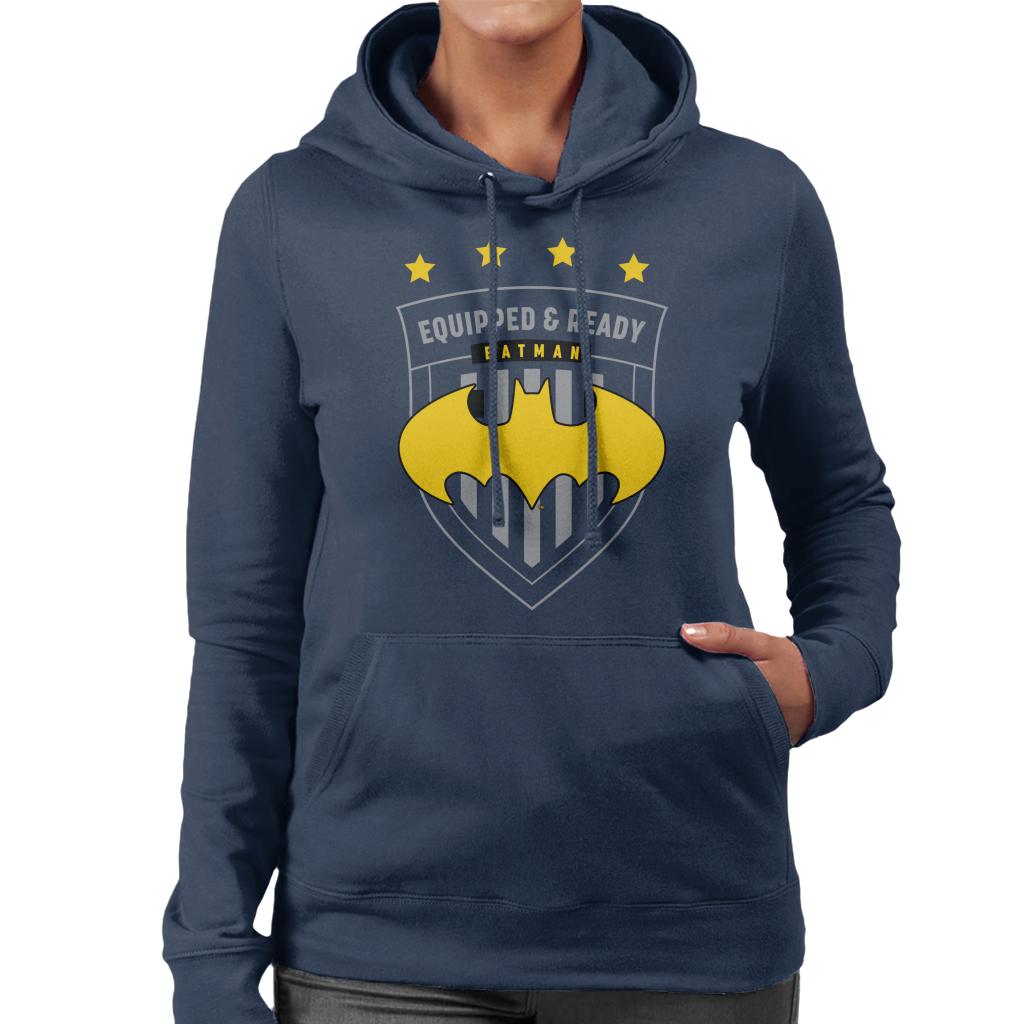 Batman Sports Equipped And Ready Women's Hooded Sweatshirt product image 6