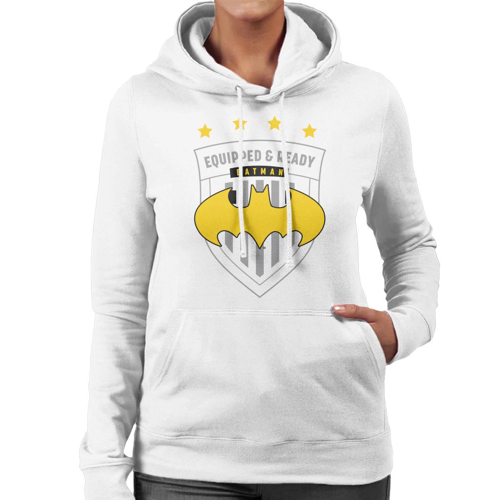Batman Sports Equipped And Ready Women's Hooded Sweatshirt product image 4