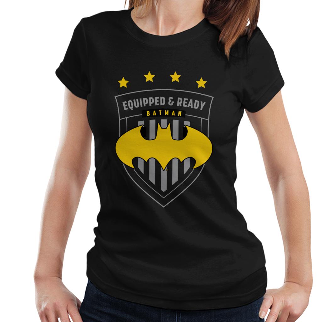 Batman Sports Equipped And Ready Women's T-Shirt product image 1