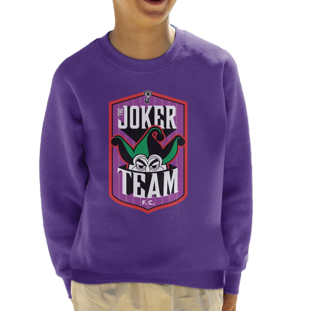 Batman Sports The Joker FC Team Kid's Sweatshirt product image 4