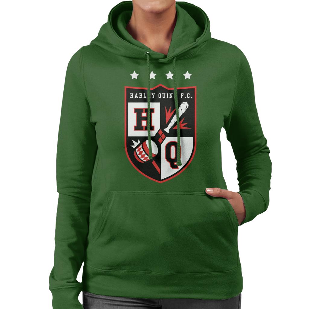 Batman Sports Harley Quinn FC Women's Hooded Sweatshirt product image 6