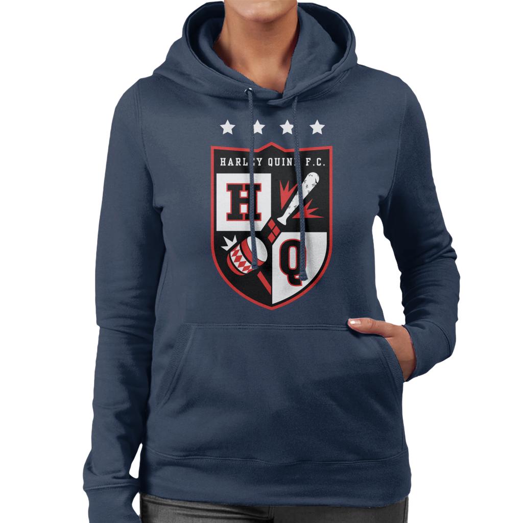 Batman Sports Harley Quinn FC Women's Hooded Sweatshirt product image 4