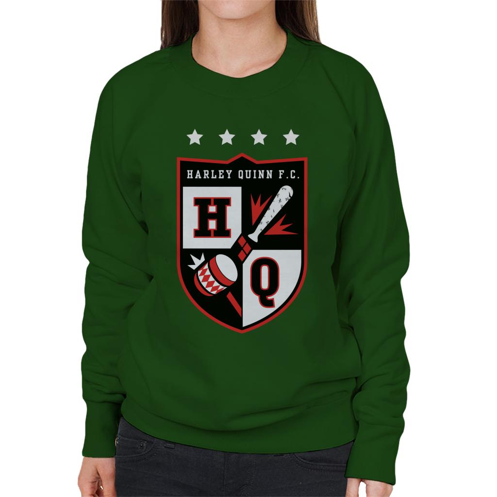 Batman Sports Harley Quinn FC Women's Sweatshirt product image 6