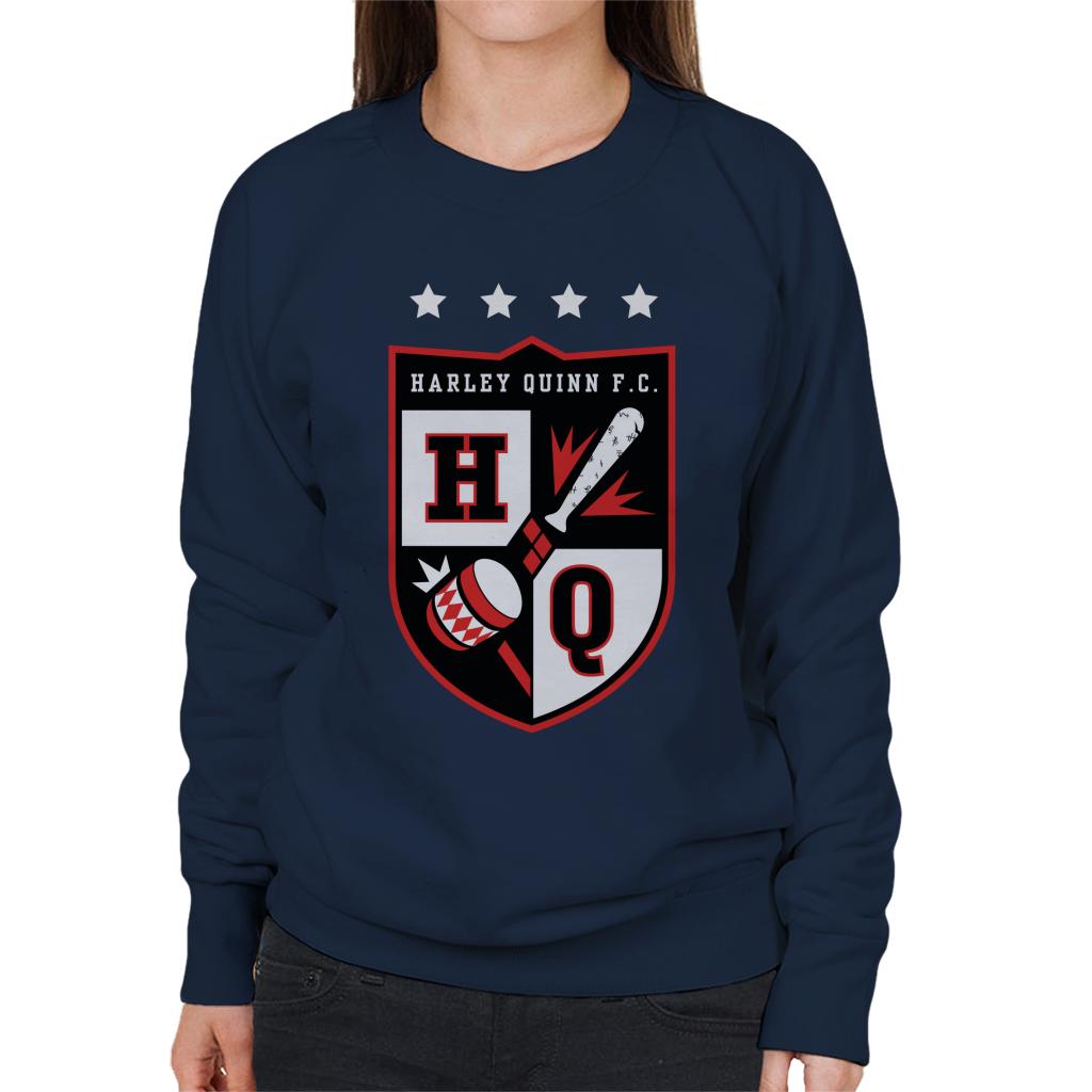 Batman Sports Harley Quinn FC Women's Sweatshirt product image 4