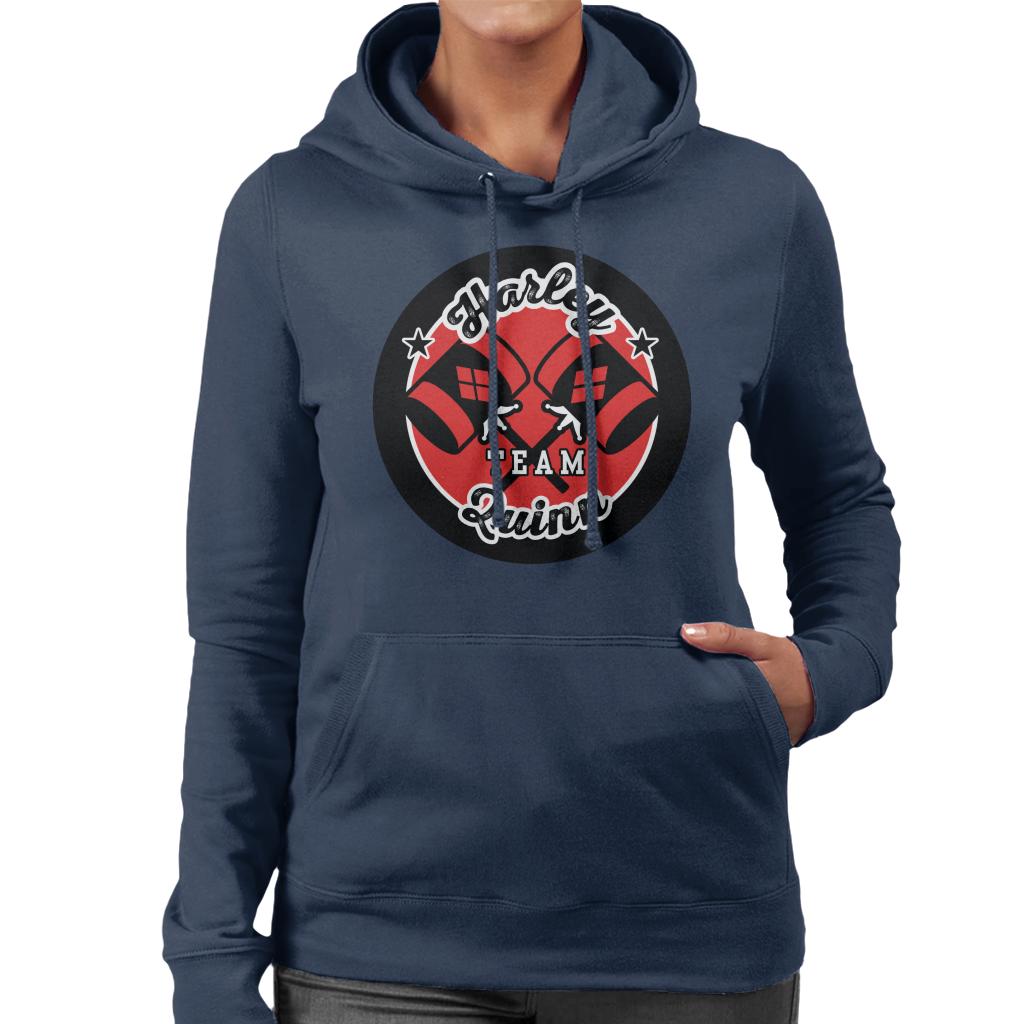 Batman Sports Harley Quinn Team Women's Hooded Sweatshirt product image 4