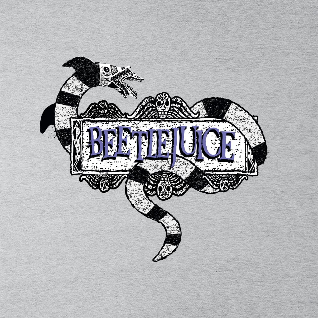 Beetlejuice Sandworm Logo Men's T-Shirt product image 2