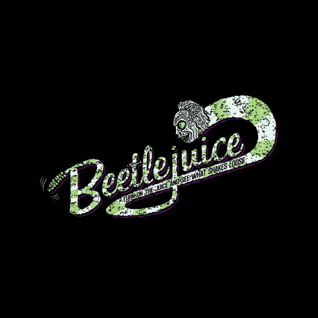 Beetlejuice Logo Turn On The Juice Men's T-Shirt product image 2