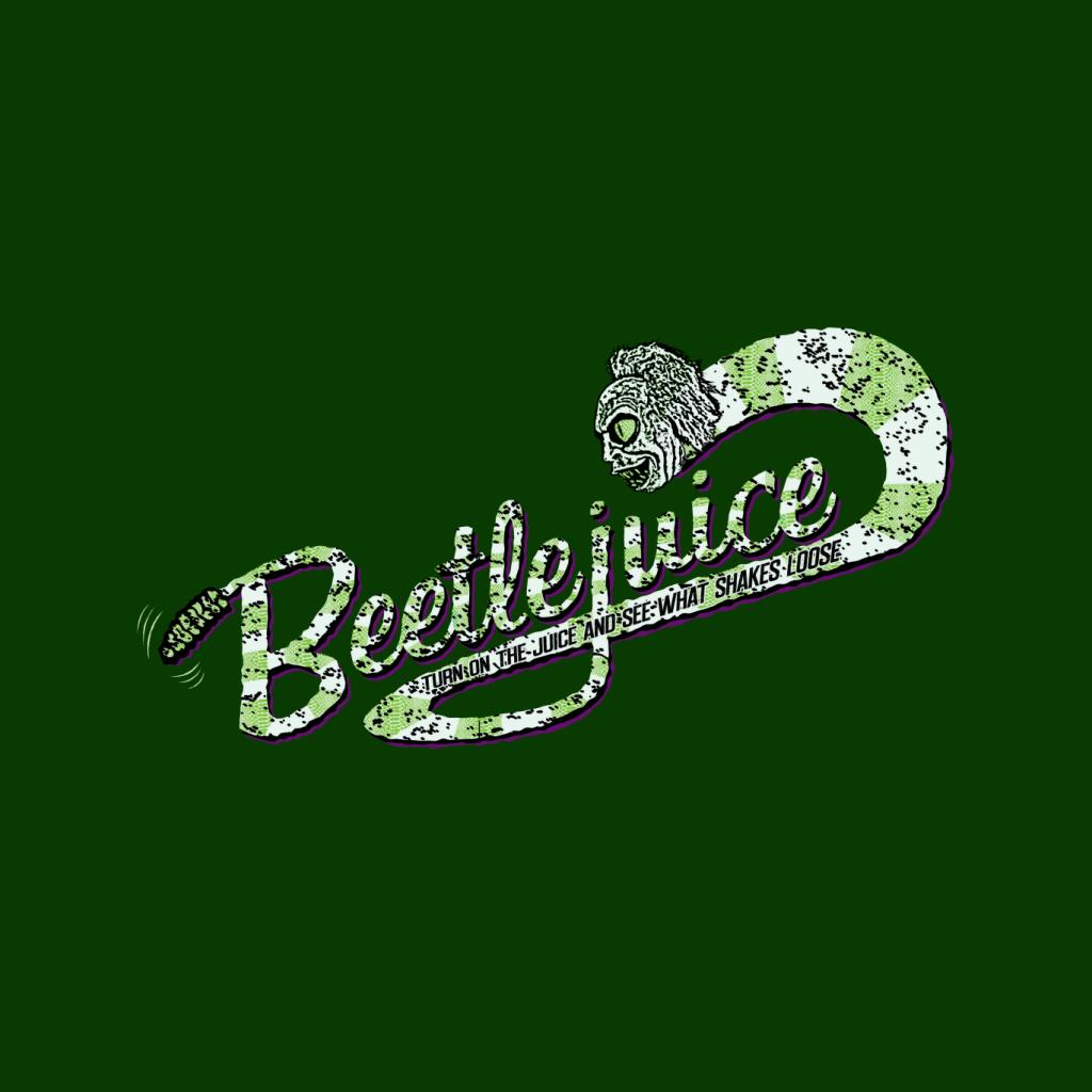 Beetlejuice Logo Turn On The Juice Men's T-Shirt product image 5