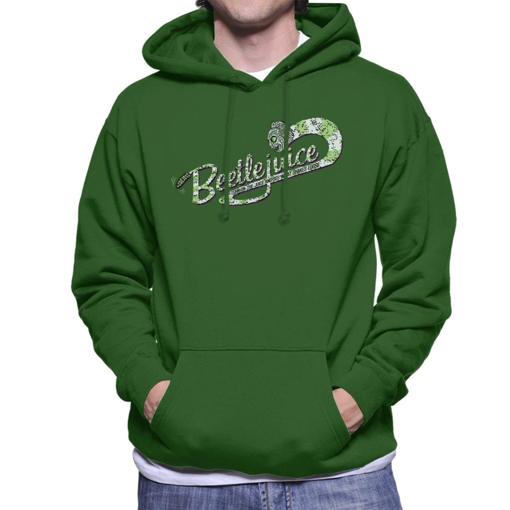 Beetlejuice Logo Turn On The Juice Men's Hooded Sweatshirt product image 4